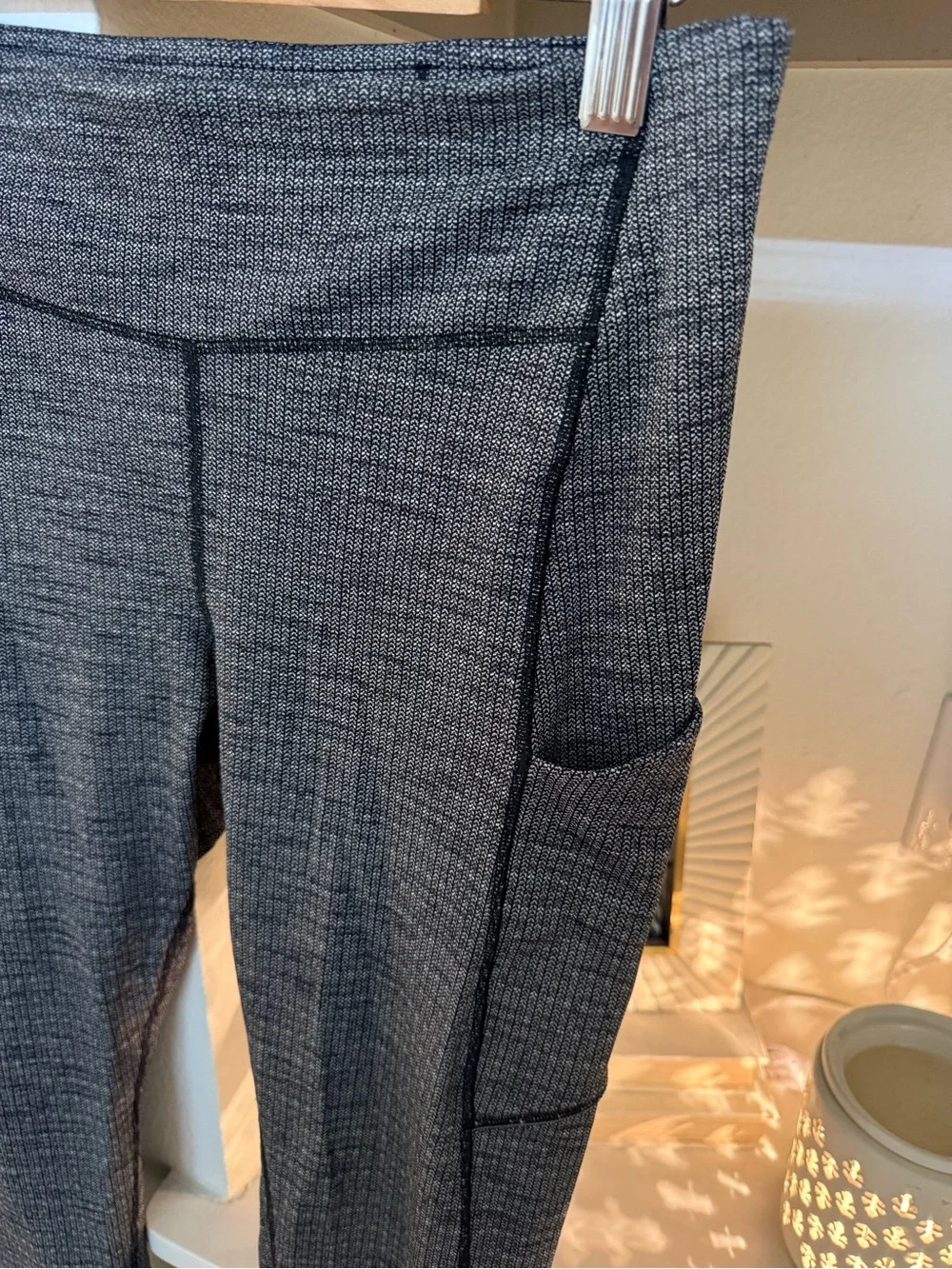 lululemon athletica Charcoal Heather High-Rise Leggings